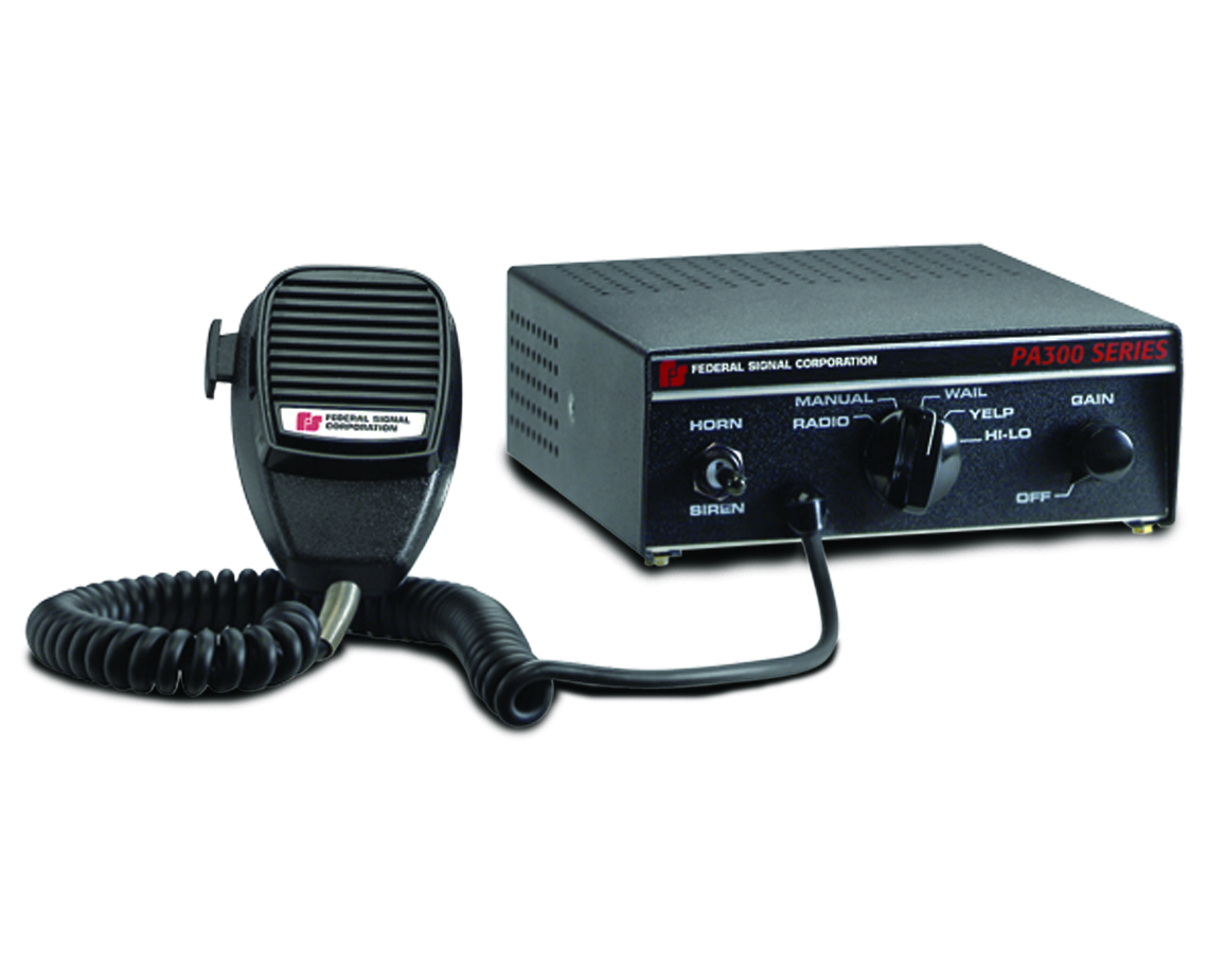 Federal Signal Corporation PA300 Series Electronic Siren w/ microphone 