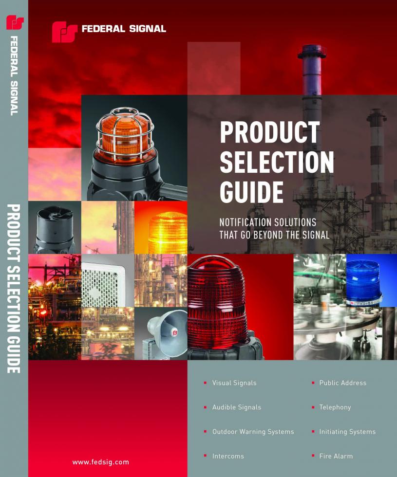 Federal Signal Catalog Catalog Library