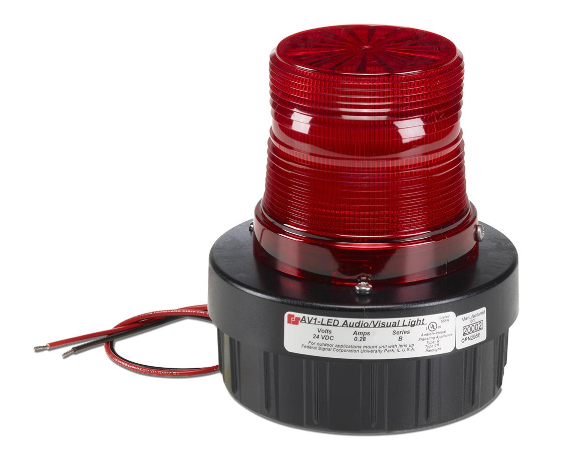 AV1LED Flashing Combination Audible/Visual Signal Federal Signal