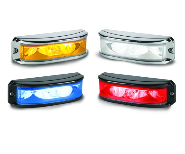 Police Vehicle Exterior Mount, Police Perimeter Warning Lights