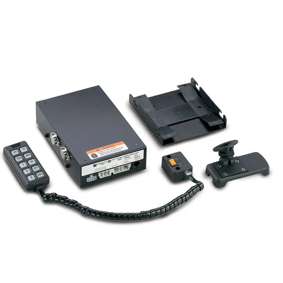 650 Series remote microphone-controlled siren.