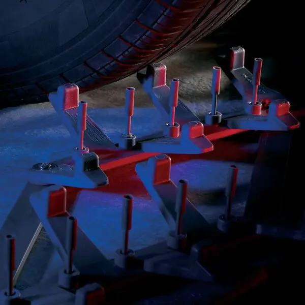 Stinger spike system for tire deflation
