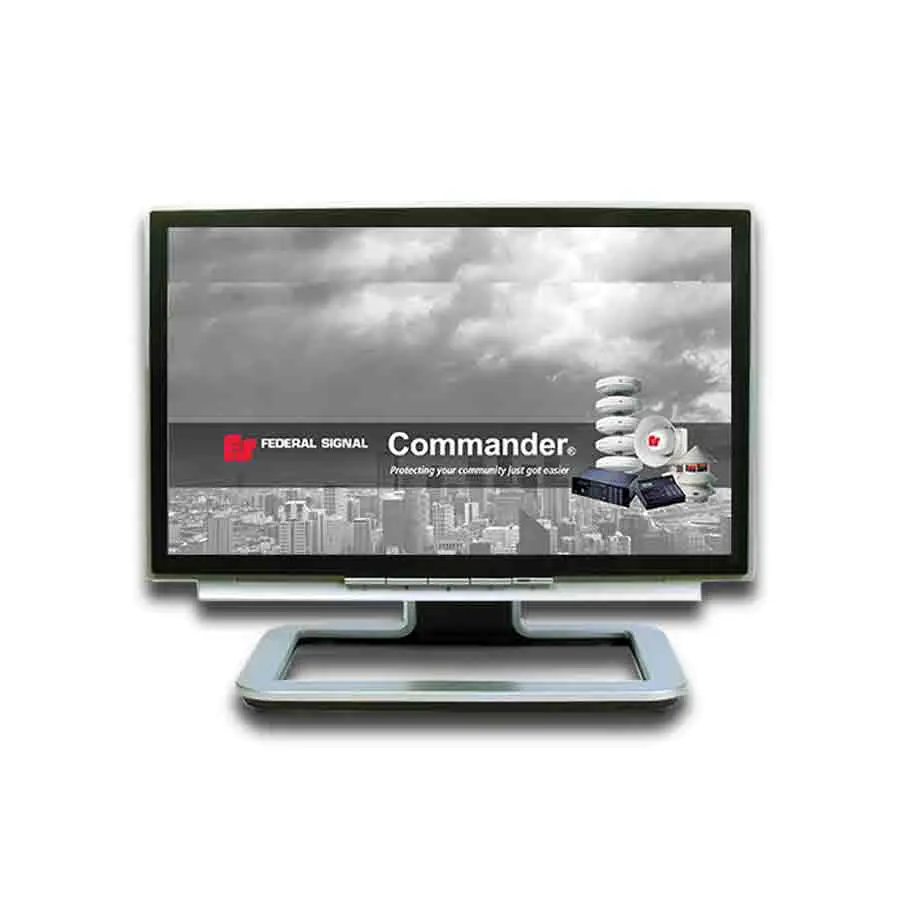 Commander On-Premises Siren Control and Messaging System
