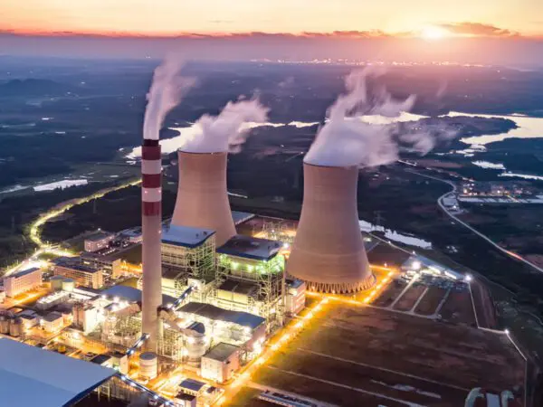 Nuclear plant warning