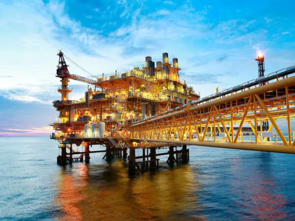 Off shore oil drilling