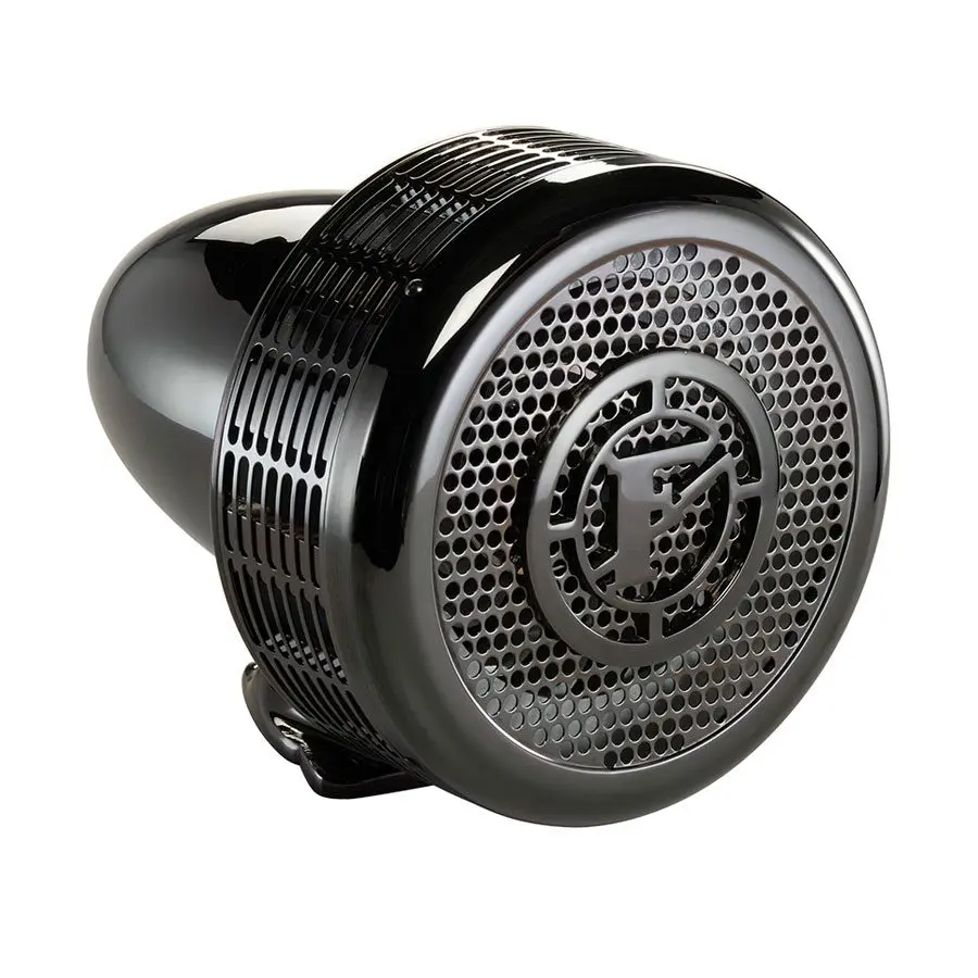 Black Chrome Q-Siren with a distinctive, polished finish.