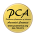 Gold circular PCA seal with the text: "Purchasing Cooperative of America Awarded Contract www.pcamerica.org 844-722-6374.